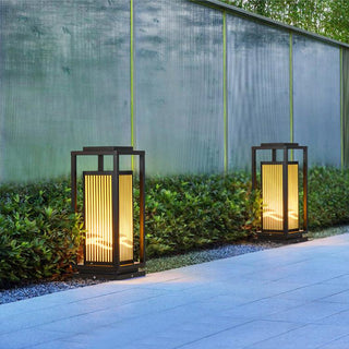 Myraeira Luminaire Extérieur en Imitation Albâtre Lanterne