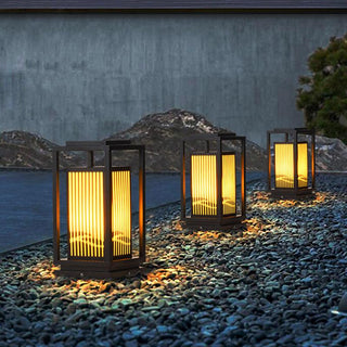 Myraeira Luminaire Extérieur en Imitation Albâtre Lanterne
