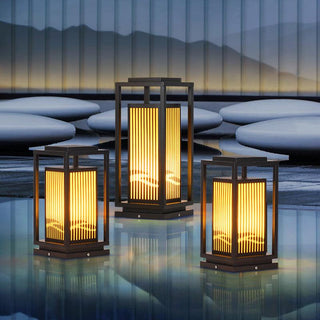 Myraeira Luminaire Extérieur en Imitation Albâtre Lanterne