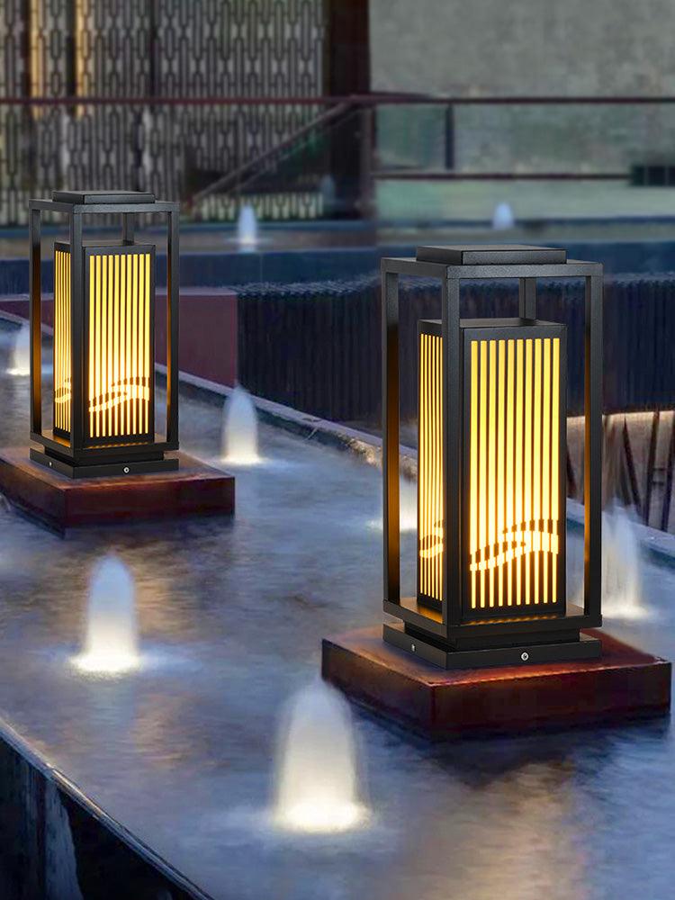 Myraeira Luminaire Extérieur en Imitation Albâtre Lanterne