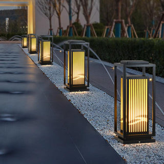 Myraeira Luminaire Extérieur en Imitation Albâtre Lanterne