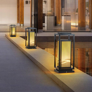 Myraeira Luminaire Extérieur en Imitation Albâtre Lanterne