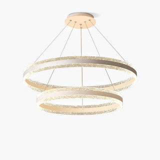 Lustra Suspension Lampe Cercles LED Modernes
