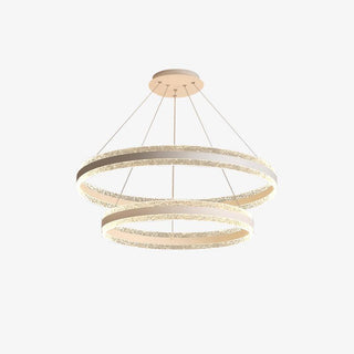 Lustra Suspension Lampe Cercles LED Modernes