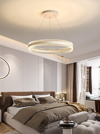 Lustra Suspension Lampe Cercles LED Modernes