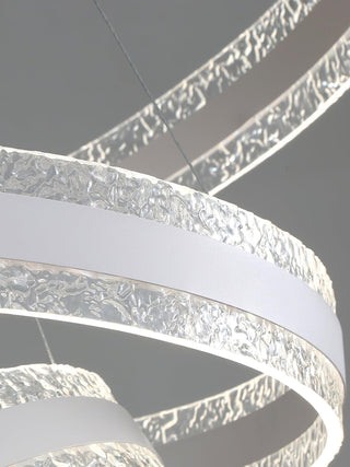 Lustra Suspension Lampe Cercles LED Modernes