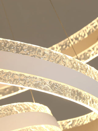 Lustra Suspension Lampe Cercles LED Modernes