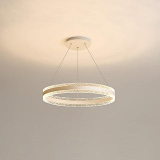 Lustra Suspension Lampe Cercles LED Modernes