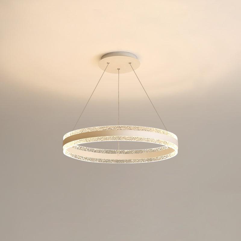 Kalira Suspension Lampe Cercles LED Modernes