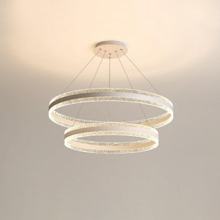 Lustra Suspension Lampe Cercles LED Modernes
