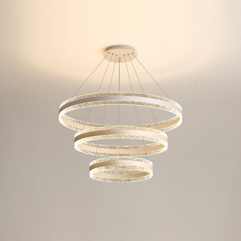 Kalira Suspension Lampe Cercles LED Modernes