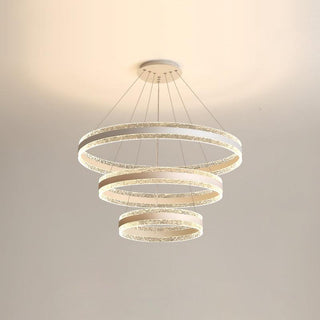 Lustra Suspension Lampe Cercles LED Modernes