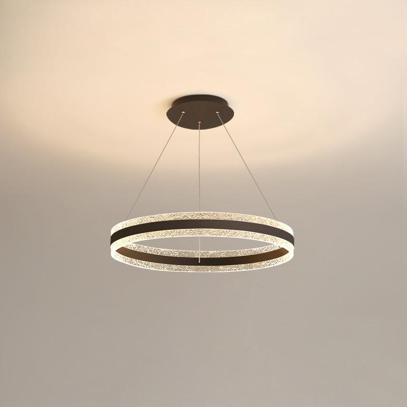Kalira Suspension Lampe Cercles LED Modernes