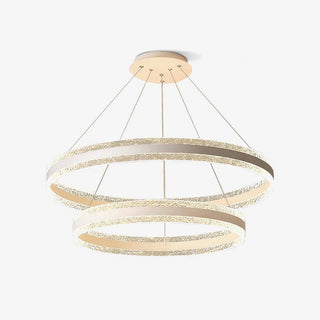 Lustra Suspension Lampe Cercles LED Modernes