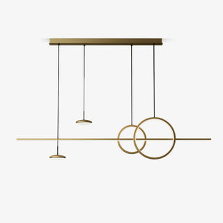 Aurora Suspension Géométrique Anneau Minimaliste
