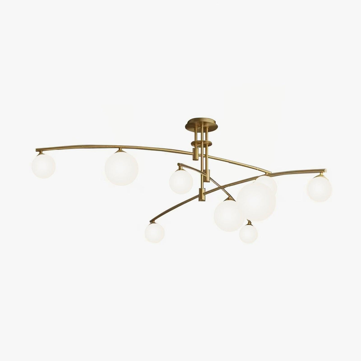 Dareline Lustre à Long Bras Moderne 6 Lumières