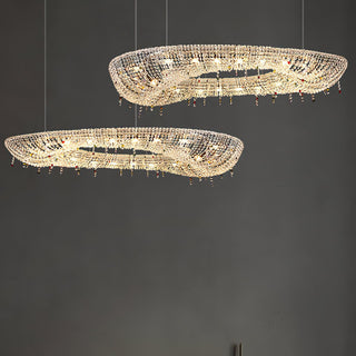 Aeliora Orné Crystal Suspension Lumière