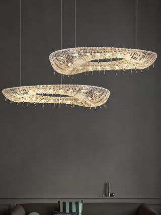 Aeliora Orné Crystal Suspension Lumière