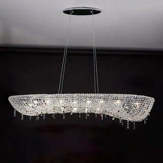 Aeliora Orné Crystal Suspension Lumière