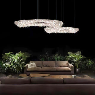 Aeliora Orné Crystal Suspension Lumière