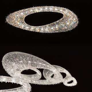Aeliora Orné Crystal Suspension Lumière