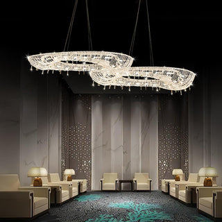 Aeliora Orné Crystal Suspension Lumière