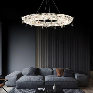 Aeliora Orné Crystal Suspension Lumière
