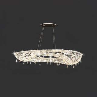 Aeliora Orné Crystal Suspension Lumière