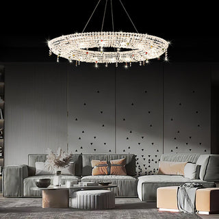 Aeliora Orné Crystal Suspension Lumière