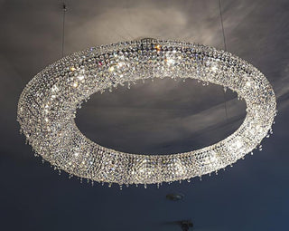 Aeliora Orné Crystal Suspension Lumière