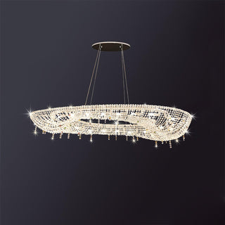 Aeliora Orné Crystal Suspension Lumière
