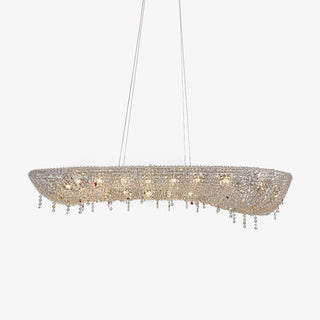 Aeliora Orné Crystal Suspension Lumière
