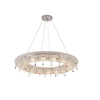 Aeliora Orné Crystal Suspension Lumière