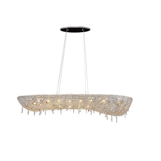 Aeliora Orné Crystal Suspension Lumière
