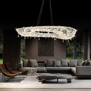 Aeliora Orné Crystal Suspension Lumière