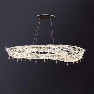 Aeliora Orné Crystal Suspension Lumière