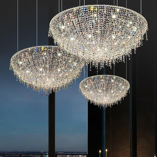 Aeliora Orné Crystal Suspension Lumière