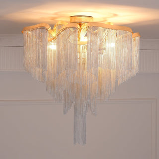 Lustra Plafonnier Moderne Art Frange