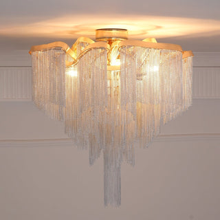Lustra Plafonnier Moderne Art Frange