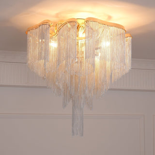 Lustra Plafonnier Moderne Art Frange