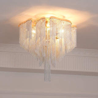 Lustra Plafonnier Moderne Art Frange
