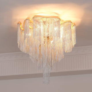 Lustra Plafonnier Moderne Art Frange