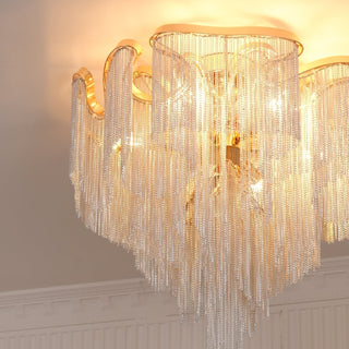 Lustra Plafonnier Moderne Art Frange