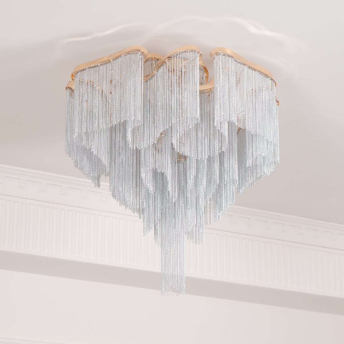 Levora Plafonnier Moderne Art Frange