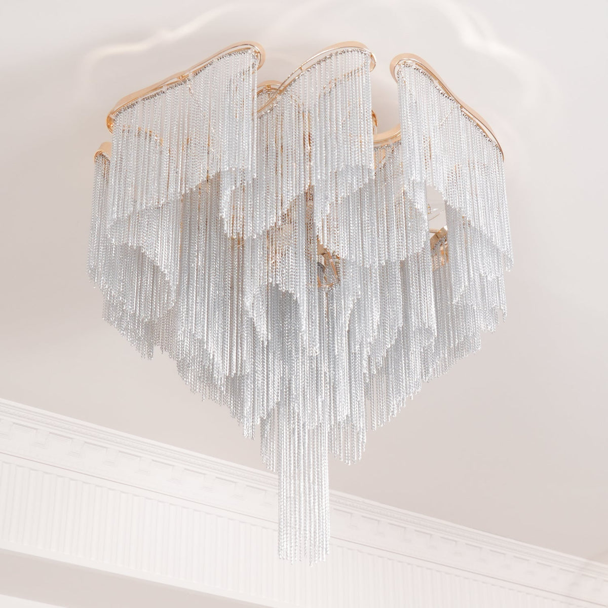 Levora Plafonnier Moderne Art Frange