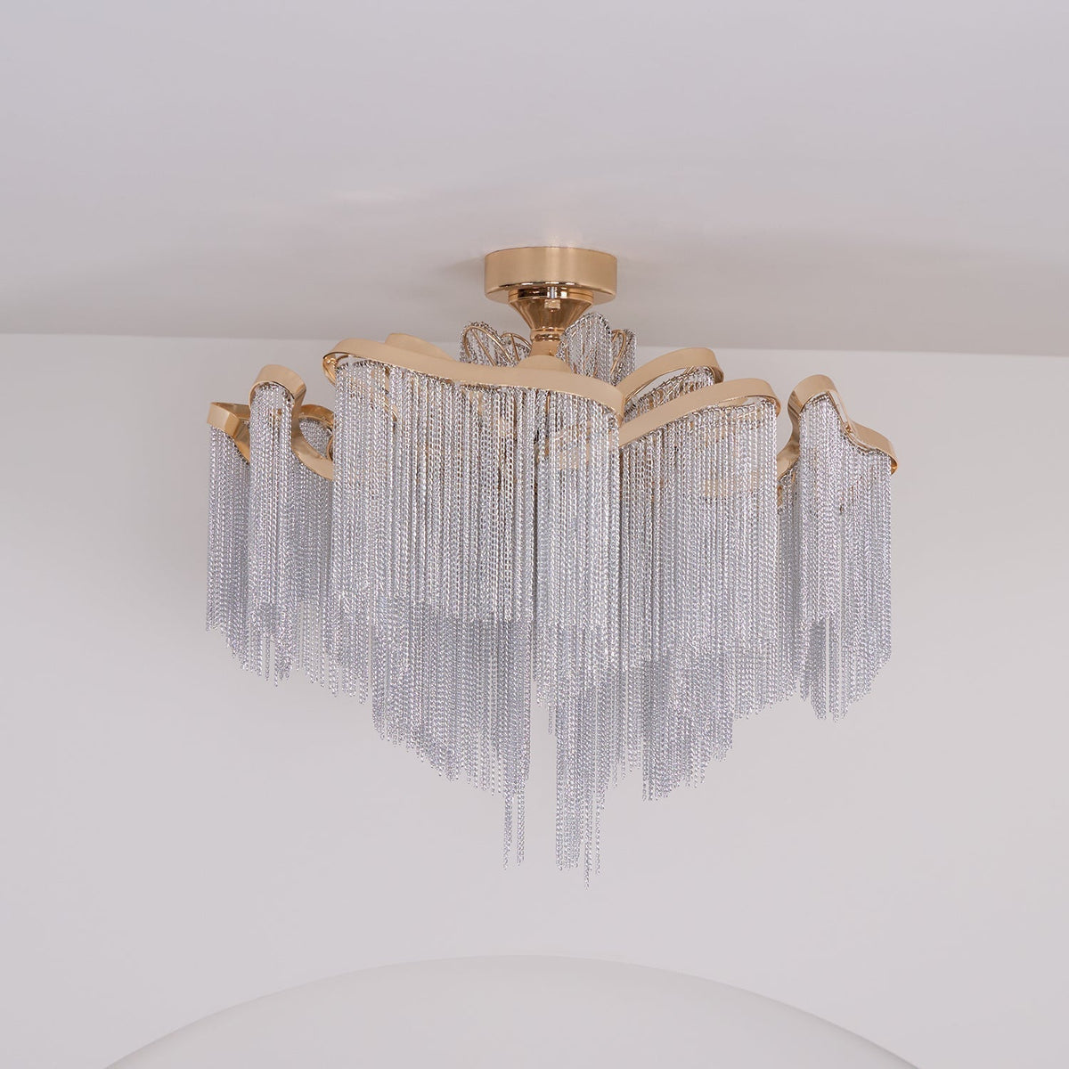 Levora Plafonnier Moderne Art Frange