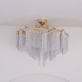 Lustra Plafonnier Moderne Art Frange