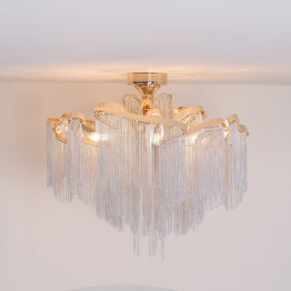 Lustra Plafonnier Moderne Art Frange