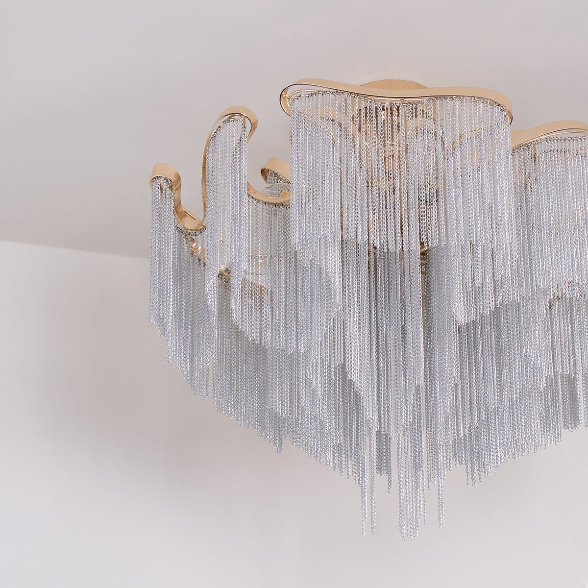 Levora Plafonnier Moderne Art Frange