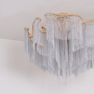 Lustra Plafonnier Moderne Art Frange